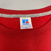 Vintage 90s Red Russell Athletic Blank Sweatshirt Men's XXL