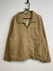 Beige Workwear Jacket Men's Large