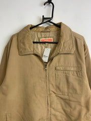 Beige Workwear Jacket Men's Large