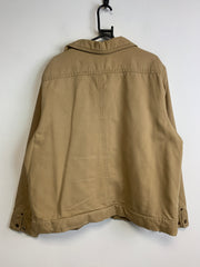 Beige Workwear Jacket Men's Large