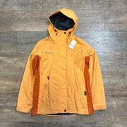 Yellow Columbia Raincoat Jacket Men's Medium