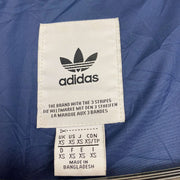 Blue Adidas Quilted Jacket Men's XS