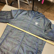 Blue Adidas Quilted Jacket Men's XS