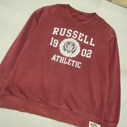 Red Russell Athletic Sweatshirt Men's XL