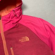 Pink North Face Raincoat Women's XL