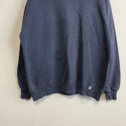 Vintage 90s Navy Russell Athletic Blank Sweatshirt Men's XL