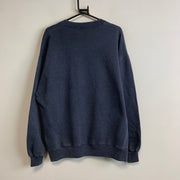 Vintage 90s Navy Russell Athletic Blank Sweatshirt Men's XL