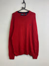 Red CHAPS Crew-neck Jumper Men's Large