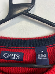 Red CHAPS Crew-neck Jumper Men's Large