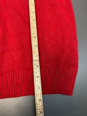 Red CHAPS Crew-neck Jumper Men's Large