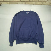 Navy Russell Athletic Sweatshirt Men's Medium