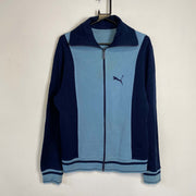 Vintage 90s Blue Puma Track Jacket Medium