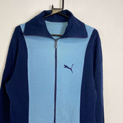 Vintage 90s Blue Puma Track Jacket Medium