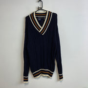 Navy Chaps Knitwear Sweater Women's Large