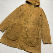 Brown Barbour Wax Jacket Women's Medium