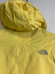 Yellow North Face Raincoat Women's Medium