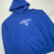 Blue NFL Colts Hoodie Men's Large