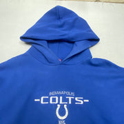 Blue NFL Colts Hoodie Men's Large