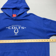 Blue NFL Colts Hoodie Men's Large