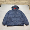 Navy Tommy Hilfiger Puffer Jacket Men's XXL