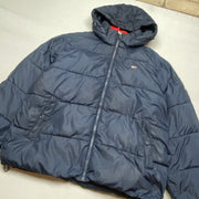 Navy Tommy Hilfiger Puffer Jacket Men's XXL