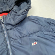 Navy Tommy Hilfiger Puffer Jacket Men's XXL