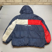 Navy Tommy Hilfiger Puffer Jacket Men's XXL