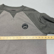 Grey Quiksilver Sweatshirt Men's Large