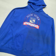 Vintage 90s Blue Nutmeg Hoodie Men's XL