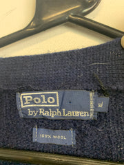 Navy Ralph Lauren Cardigan Men's XL