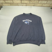 Vintage 90s Navy Reebok Sweatshirt Men's Large