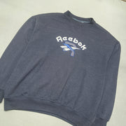 Vintage 90s Navy Reebok Sweatshirt Men's Large