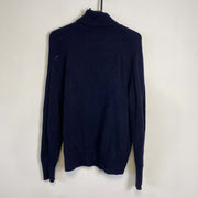 Navy Lauren Ralph Lauren Knit Sweater Jumper Womens XL