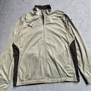 Grey Puma Track Jacket Men's XL
