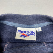 Vintage 90s Navy Reebok Sweatshirt Men's Large