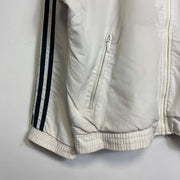 Vintage White Adidas Track Jacket XL