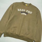 Green Bass Pro Sweatshirt Men's Medium