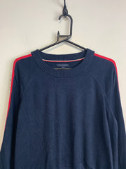 Navy Tommy Hilfiger Sweater Men's Medium