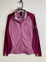 Pink North Face Track Jacket Women's Large