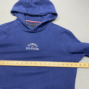 Blue Tommy Hilfiger Hoodie Men's Small