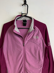 Pink North Face Track Jacket Women's Large