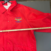 Vintage Red Cardinal Windbreaker Men's Large