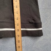 Y2K Black Nike Cropped Sweatshirt Women's large