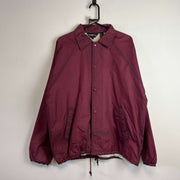 Wine Red Windbreaker Men's Large