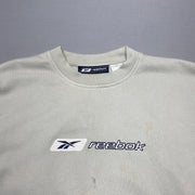 Grey Reebok Sweatshirt Men's Large