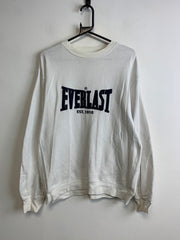 White Everlast Sweatshirt Men's Small