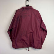 Wine Red Windbreaker Men's Large