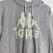 Grey Kappa Hoodie Large