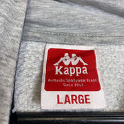 Grey Kappa Hoodie Large