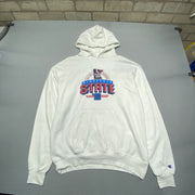 White Champion Hoodie Men's Large